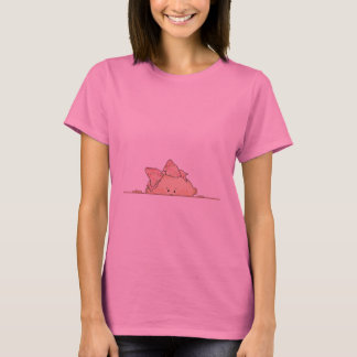 T-shirt Bébé mignon jouant Peek a Boo