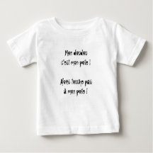 T-Shirt bébé "Mon doudou c'est mon pote" by REN