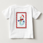 T-shirt bébé Noël (Dos)