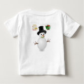 T-shirt bébé Noël (Dos)