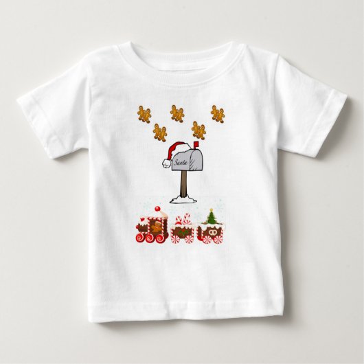 T-shirt bébé Noël (Devant)