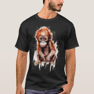 T-shirt Bebé Orangután