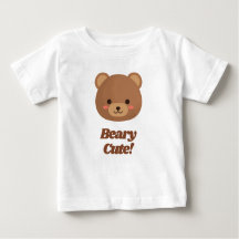 T-shirt bébé ours en peluche