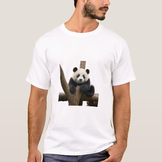 T-shirt Bébé Panda Bliss (Devant)