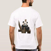 T-shirt Bébé Panda Bliss (Dos)