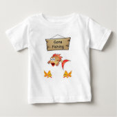 T-shirt bébé pêche (Devant)