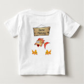 T-shirt bébé pêche (Dos)