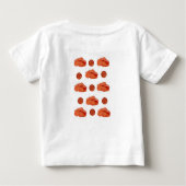 T-shirt bébé Pepperoni (Dos)