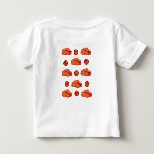 T-shirt bébé Pepperoni (Dos)