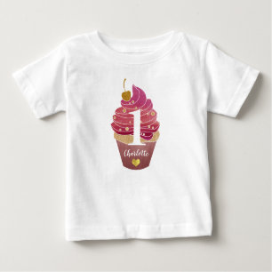 T-shirt bébé personnalisé pour le premier annivers