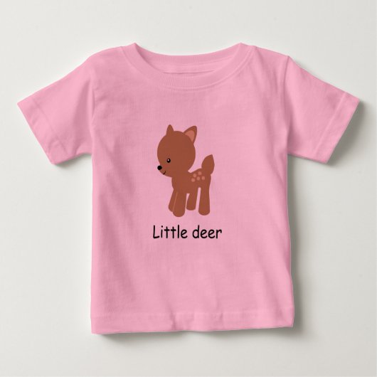 T-shirt bébé petit cerf (Devant)