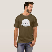 T-shirt Bébé phoque pelucheux mignon (Devant entier)