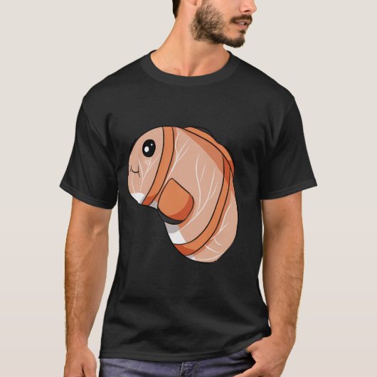 T-shirt Bébé Poisson Clown Orange (Devant)