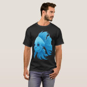 T-shirt Bébé Poisson Combattant (Devant entier)