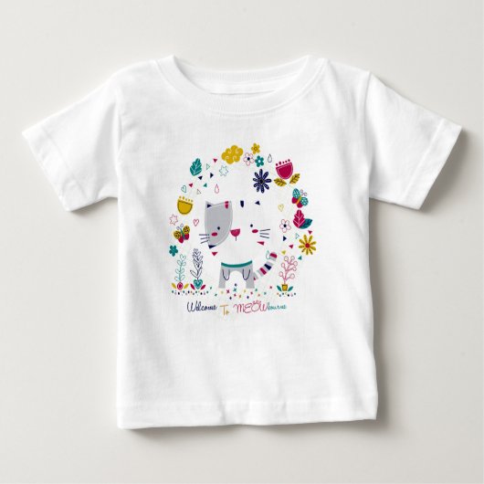 T-shirt bébé pour chat Love (Devant)