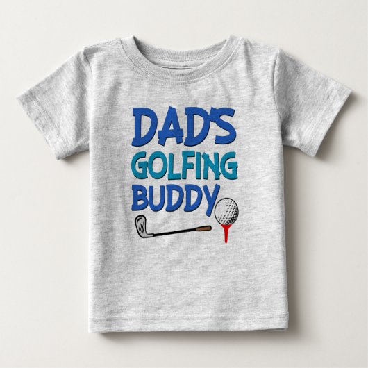T-shirt bébé pour le pote de golf papa (Devant)