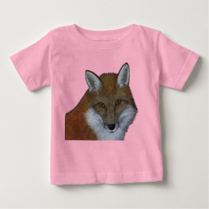 T-shirt bébé Renard Rouge