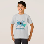 T-shirt bébé requin (Devant entier)