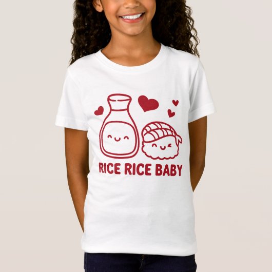 T-Shirt Bébé Riz Riz (Devant)