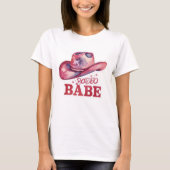 T-shirt Bébé rodéo Texas (Devant)
