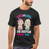 T-shirt Bébé rose Ou Bleu Big Brother Aime Votre Bébé Show (Devant)