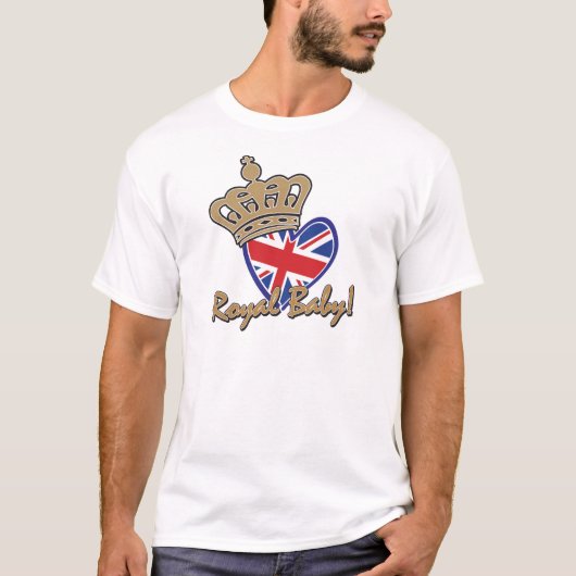 T-shirt Bébé Royal (Devant)