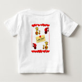 T-shirt bébé Saint Valentin (Dos)