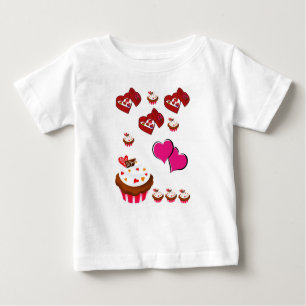 T-shirt bébé Saint Valentin