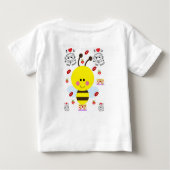 T-shirt bébé Saint Valentin (Dos)
