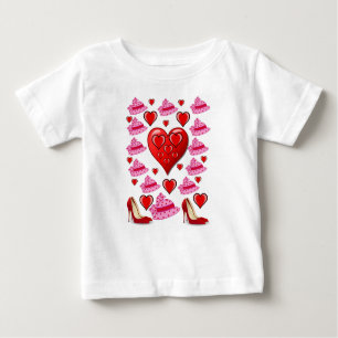 T-shirt bébé Saint Valentin