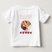 T-shirt bébé Saint Valentin (Dos)