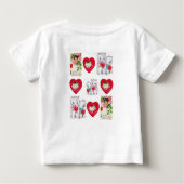 T-shirt bébé Saint Valentin (Dos)