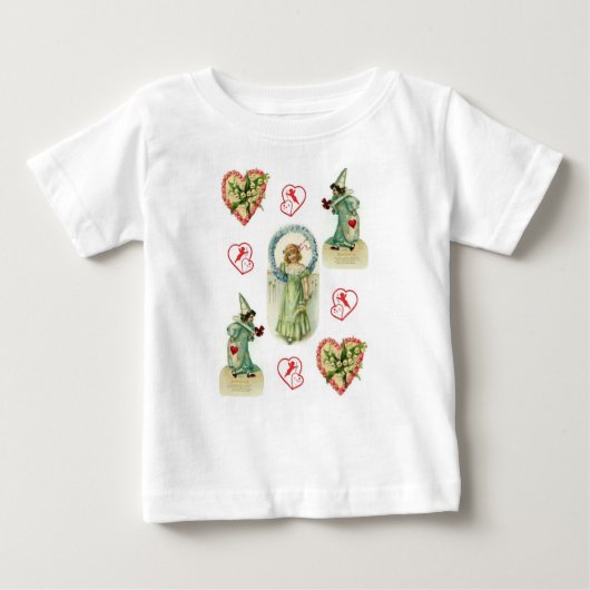 T-shirt bébé Saint Valentin (Devant)