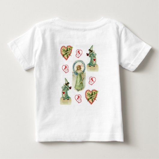 T-shirt bébé Saint Valentin (Dos)