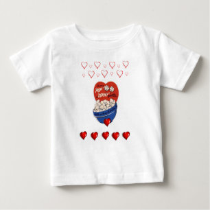 T-shirt bébé Saint Valentin