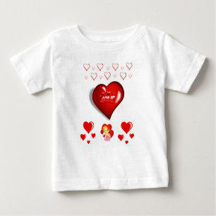 T-shirt bébé Saint Valentin