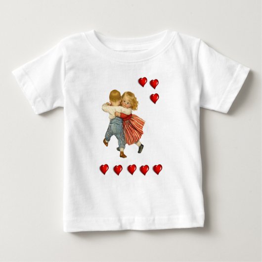 T-shirt bébé Saint Valentin (Devant)