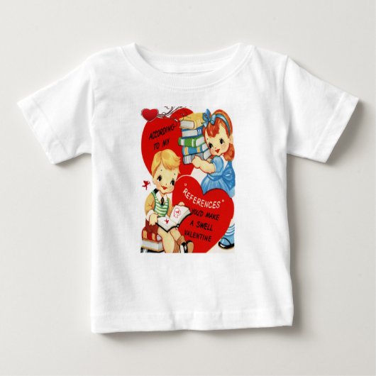 T-shirt bébé Saint Valentin (Devant)