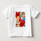 T-shirt bébé Saint Valentin (Dos)
