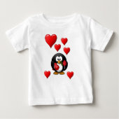 T-shirt bébé Saint Valentin (Devant)