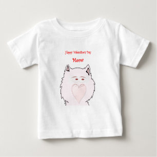 T-shirt bébé Saint Valentin