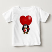 T-shirt bébé Saint Valentin (Devant)
