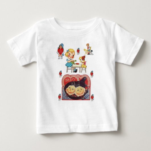 T-shirt bébé Saint Valentin (Devant)