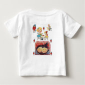 T-shirt bébé Saint Valentin (Dos)