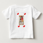 T-shirt bébé Saint Valentin (Dos)