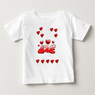 T-shirt bébé Saint Valentin