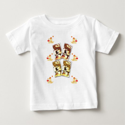 T-shirt bébé Saint Valentin (Devant)