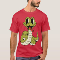 Bébé serpent reptiles bande dessinée serpent pour