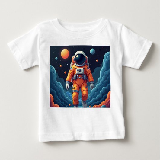 T-shirt bébé Spaceman (Devant)