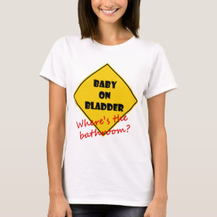 T-shirt Bébé sur vessie